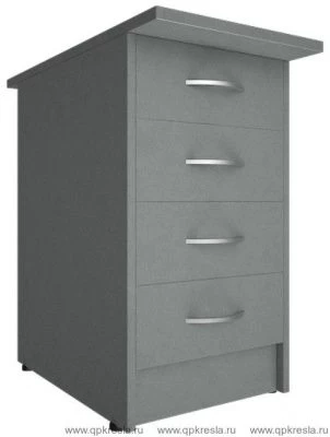 Тумба приставная (4 ящика, с замком) А.ТП-4.2 Тумба приставная (4 ящика, с замком) А.ТП-4.2