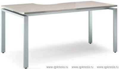 Стол эргономичный на металлокаркасе V-1.6.1М левый