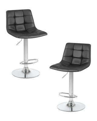 Набор 2 шт Стул барный DOBRIN TAILOR, чёрный