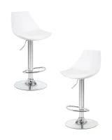 Набор 2 шт Стул барный DOBRIN ROCKY, белый