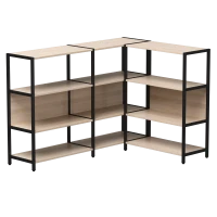 Набор стеллажных систем №14 Everprof EVO (ЭВО) 1635x1215x1120 Дуб Соната/Черный