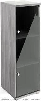 Стеллаж НТ-440 со стеклянными дверьми НТ-601стл