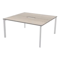 Бенч двойной на 2 рабочих места на металлокаркасе НТМП.П.Б2-200 Бенч двойной на 2 рабочих места на металлокаркасе НТМП.П.Б2-200