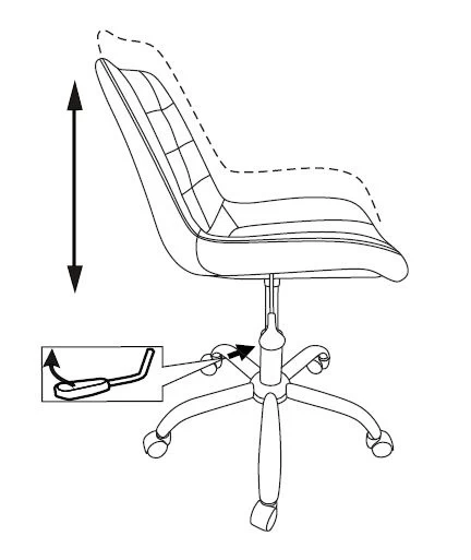 Кресло Бюрократ CH-350SL светло-бежевый текстиль/эко.кожа крестовина металл хром | Купить в КупиКресла.ру