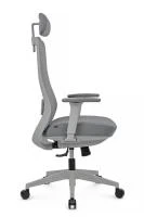 Кресло Miro 6249A-HS Серый пластик/Серый