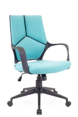 Кресло Everprof Trio Black LB T Ткань Бирюзовый