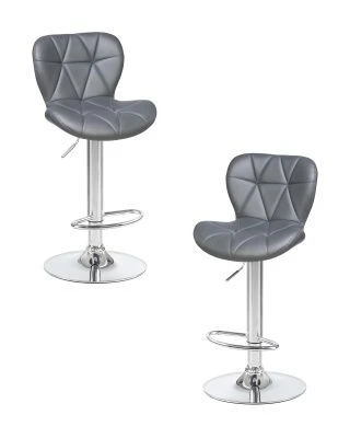 Набор 2 шт Стул барный DOBRIN BARNY, серый