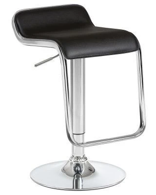 Стул барный DOBRIN CRACK, чёрный