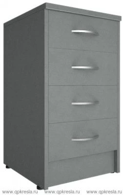 Тумба приставная (4 ящика, с замком) А.ТП-4