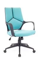 Кресло Everprof Trio Black LB T Ткань Бирюзовый