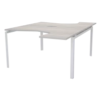 Бенч эргономичный на 2 рабочих места на металлокаркасе НТМП.П.Б2-040 Бенч эргономичный на 2 рабочих места на металлокаркасе НТМП.П.Б2-040