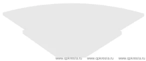 Полка для стойки угловой А.РС-5.1 Белый