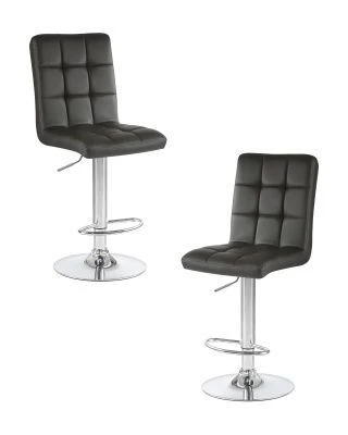 Набор 2 шт Стул барный DOBRIN KRUGER, чёрный