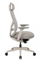 Кресло Antler EAN-001AW Белый пластик/Светло-бежевый