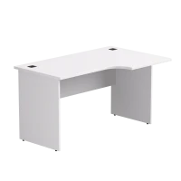 Стол эргономичный правый Everprof EVO (ЭВО) опоры ЛДСП 1380х670(870)x755 мм Белый
