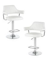 Набор 2 шт Стул барный DOBRIN CHARLY, белый