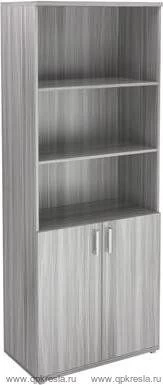 Стеллаж НТ-580 с дверьми ЛДСП НТ-600.2