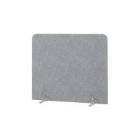 Перегородка акустическая прямая Everprof EVO Acoustic (ЭВО Акустик) на опорах 1400х28х1200 Ткань Kiton 06
