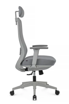 Кресло Miro 6249A-HS Серый пластик/Серый