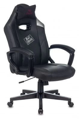 Кресло игровое Zombie HERO BATZONE черный искусственная кожа с подголов. крестовина пластик