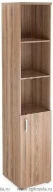 Стеллаж НТ-540 с дверьми ЛДСП НТ-600