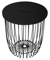 Кофейный столик Easy, чёрный большой