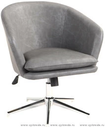 Кресло Харис (Экокожа) Серый