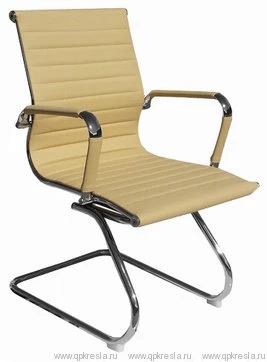 Конференц кресло 102 N (Экокожа Бежевый)