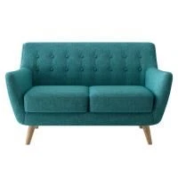 Диван Picasso двухместный темно-бирюзовый