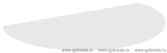 Приставка полукруглая А.ПР-6 Белый