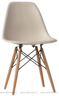 Стул Eames DSW светлое дерево Бежевый