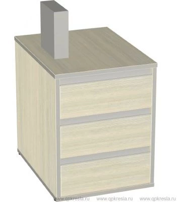 Тумба приставная V-3.1 (без топа) правая б/з