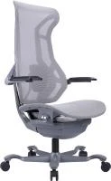 Эргономичное кресло Everprof Atom Grey (Атом Грэй) Сетка Серый