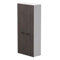 Шкаф с высокими дверьми Everprof EVO (ЭВО) 800х383x1835 Белый/Дуб Пасадена