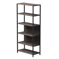 Стеллаж металлический высокий Everprof EVO (ЭВО) 830х385x1840 Дуб Пасадена/Черный