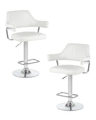 Набор 2 шт Стул барный DOBRIN CHARLY, белый