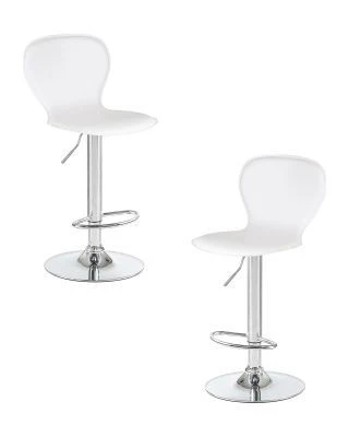 Набор 2 шт Стул барный DOBRIN ELISA, белый