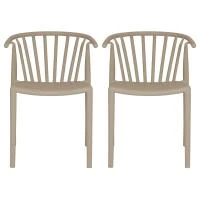 Комплект из 2-х стульев Venice капучино