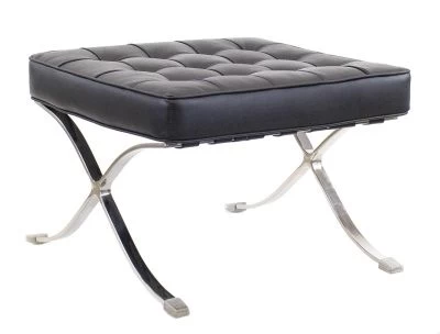 Оттоманка Everprof Barcelona Экокожа Черный