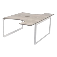 Бенч эргономичный на 2 рабочих места на металлокаркасе НТМП.О.Б2-060 Бенч эргономичный на 2 рабочих места на металлокаркасе НТМП.О.Б2-060