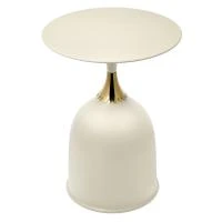 Кофейный столик Stupa 40x54см, белый, металл