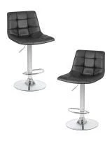 Набор 2 шт Стул барный DOBRIN TAILOR, чёрный