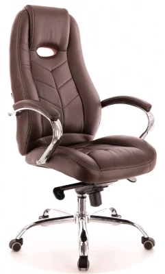 Кресло Everprof Drift M кожа коричневый