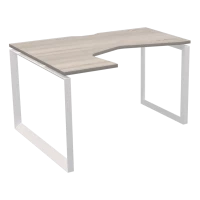 Стол эргономичный левый на металлокаркасе НТМП.О-060.ЛВ