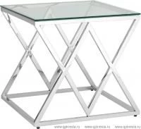 Журнальный стол ИНСИГНИЯ 55 Серебро