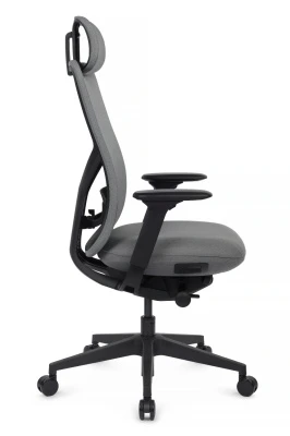 Кресло Antler EAN-001A Черный пластик/Серый