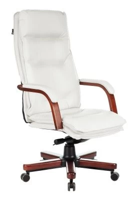 Кресло руководителя Бюрократ T-9927WALNUT черный кожа крестовина металл/дерево Кресло руководителя Бюрократ T-9927WALNUT черный кожа крестовина металл/дерево
