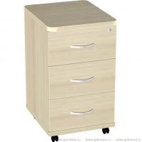 Тумба выкатная с ц/з C-ФР-3.0