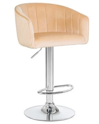 Стул барный DARCY (песочный велюр (1922-3))