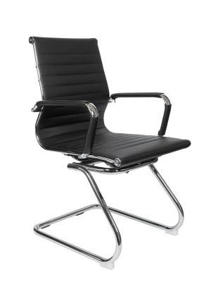 Конференц кресло Техно CF (Экокожа черный)